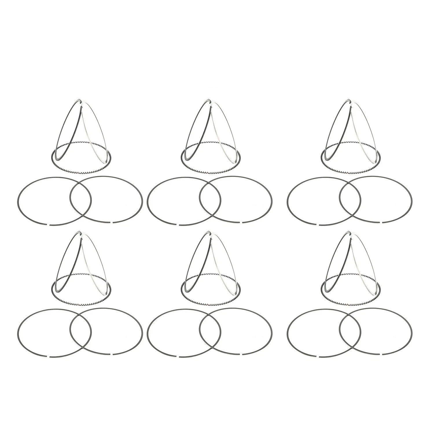 BMW 3.0 N55 B30 A Petrol Piston Ring Set - Image 2