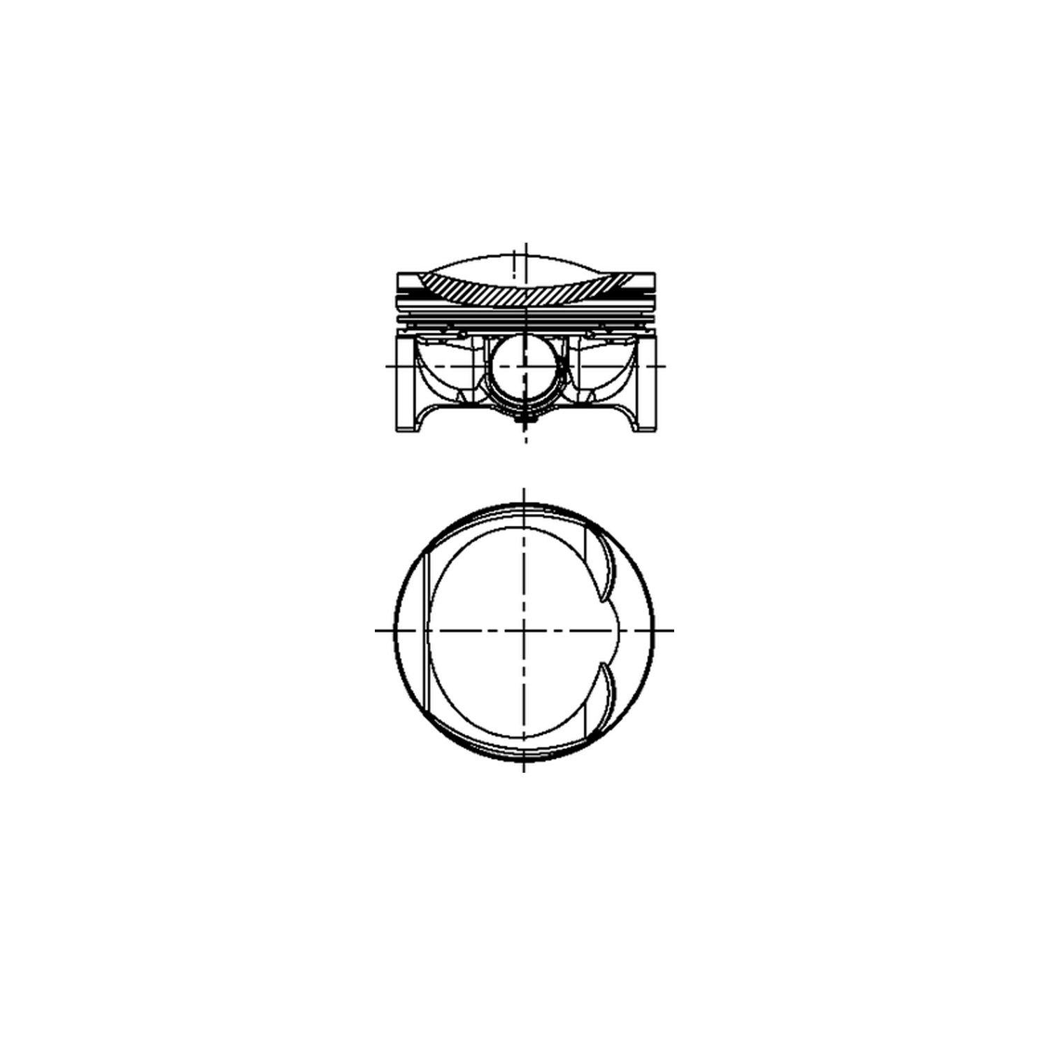 Audi 1.8TFSI CJEB Petrol Piston With Rings - Image 2