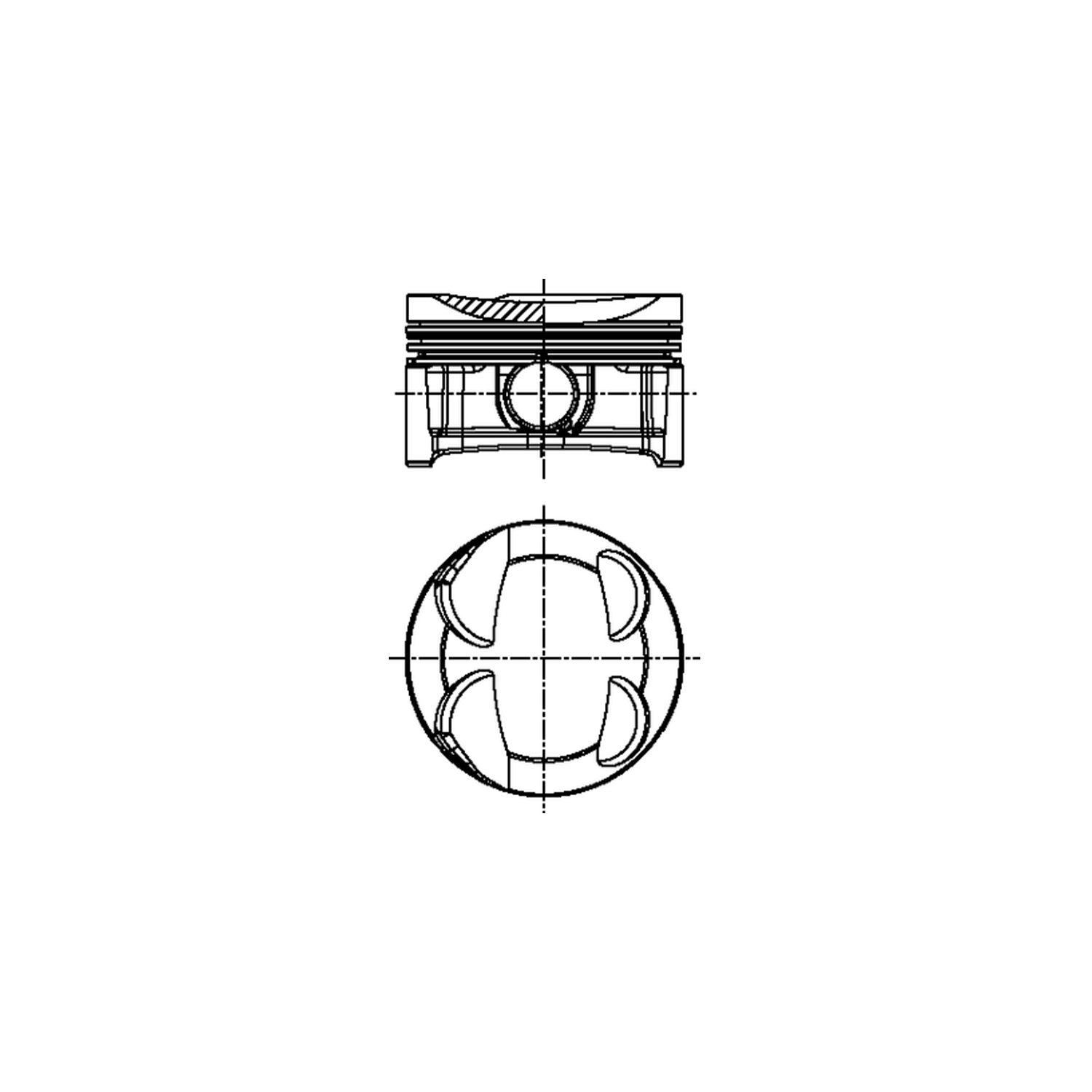 BMW 1.6 N13 B16 Petrol Piston With Rings - Image 2